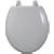 Sanderson Plumbing #110 WB GREY Grey Wood Comp Toilet Seat