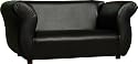 Fantasy Furniture Fancy Sofa, Black