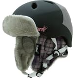 Bern Berkeley Audio Zip Mold Helmet w/Knit Liner - Women's Linsdsey Jacobellis/Gray Audio/Black Knit , M