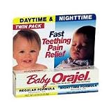 Baby Orajel Daytime and Nighttime Twinpack For Fast Teething Pain Relief - 0.18 Oz
