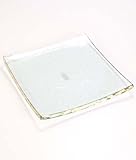 10 Square Antique Gold Slab by Annieglass