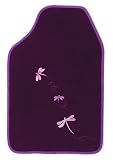 Purple Dragonflies - 2pc Front Floor Mats