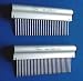   - Resco Professional Metal Handle Poodle Comb - COURSE TEETH
