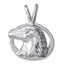 Sterling Silver Eagle Head Charm