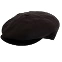 Borsalino 8/4 Style Summer Cap - Black Linen