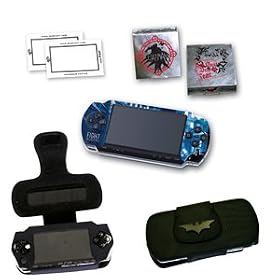 Mad Catz PSP Batman Pak 4 Piece Accessories for PlayStation Portable