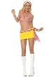 3PC Go-Go Hippy Retro Girl Sexy Holiday Party Costume