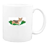 Mug with pembroke, corgi, welsh, dog, canine