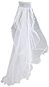 Us Angels Girls 7-16 Beaded Hairclip with Veil