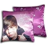 Justin Bieber "NIGHT" I Love JB 16" x 16" Throw Decorative Pillow