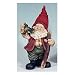 Outdoor Garden Gnome Holding Frog