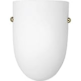 IMAGE OF Progress Lighting P7102-10EB Satin Opal Glass Wall Sconce 120/277 Volt High Power Factor Electric Ballast, Polished Brass