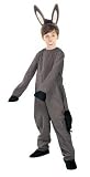Size 4-6 for 3-4 Yrs Donkey Costume Officially Licensed TM Shrek Donkey