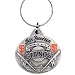 San Francisco Giants Oval Pewter Keychain