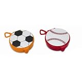 Fit & Fresh Snack Clip: Soccer and Baseball (Pack of 2)