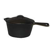  : Cajun Cookware Seasoned Cast Iron Sauce Pot W/Handle 3 Qt.