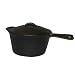 Kitchen & Housewares : Cajun Cookware Seasoned Cast Iron Sauce Pot W/Handle 3 Qt.