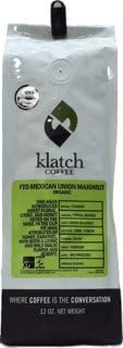 Klatch Coffee, Inc. FAIR TRADE ORGANIC Sumatra Gayo Mountain 12oz