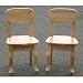 Gift Mark Queen Anne Children¿s Chair Set, Natural