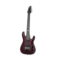 Schecter Damien Elite-7 FR Seven String Electric Guitar - Crimson Red