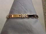 Dual Tone Elegant H-Star Bracelet