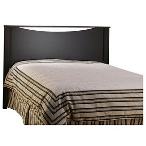 Contemporary Style Chocolate Finish Headboard