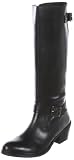 MIA 2 Women's Nacho Knee-High Boot,Black Leather,7 M US