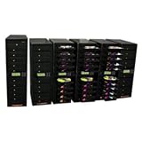 Produplicator 60 Burner Daisy Chain 20X DVD CD Duplicator Machine + Removable 500GB Hard Disk Drive (Standalone Audio Video Copy Tower, Disc Duplication Device)