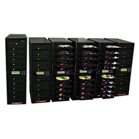 Produplicator 60 Burner Daisy Chain 52X CD Duplicator Machine + Removable 500GB Hard Disk... by Produplicator