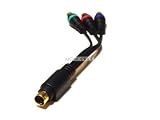 S-Video (MDIN7) to 3-RCA Component Cable for Infocus Projector