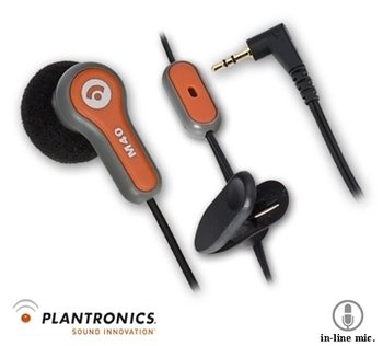 Plantronics M40 In The Ear Headset w/ 2.5mm Plug Plantronics M40 In The Ear Headset w/ 2.5mm Plug