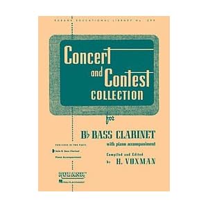 Rubank Concert and Contest Collection for Bass Clarinet