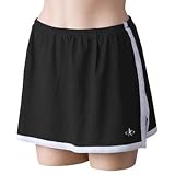 balle de Match Ammie Women's Tennis Skort - Black - W08310-BKW
