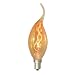 Bulbrite 413115 - NOS15CFA - 15 Watt Antique Style flame Tipped Chandelier Bulb