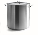 Review Danesco 6126503 / Danesco Gastronome Pro Stainless Steel 53.2-Quart Deep Stock Pot with Lid