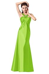 Sexy A-line Satin Crystals Lace Beaded Crystal Sheath Evening Dress/Prom Dress/Party Dress 