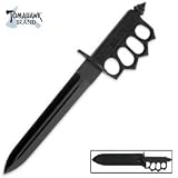 WWI Trench Knife Black Blade and Handle
