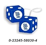 Kentucky Wildcats Fuzzy Dice **