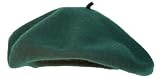 French Beret- Forest Green