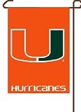 Miami Hurricanes 11x15 Garden Flag - COLLEGE ATHLETICS Sports Merchandise
