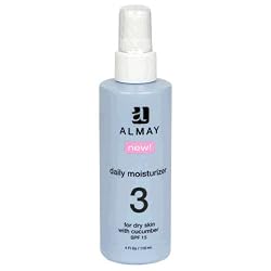 Almay Daily Moisturizer for Dry Skin with Cucumber & SPF 15, 4-Ounce Packages (Pack of 2)
