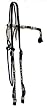 UNIQUE Vaquero Style Nylon Headstall w/ Tassles