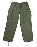 IMAGE OF 4387 VINTAGE OD R/S VIETNAM FATIGUE PANTS LARGE