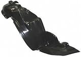 01-02 TOYOTA COROLLA FRONT SPLASH SHIELD RH (PASSENGER SIDE), For USA Built Cars (2001 01 2002 02) T222123 5387502060