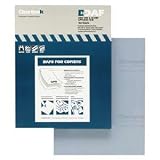 Chartpak DAF8 Self-adhesive drafting applique film for copiers, 8-1/2x11, 100 matte sheets/box