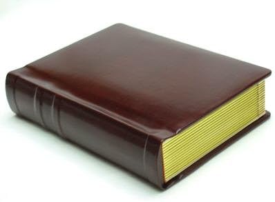 Professional 4x6 Burgundy Slip-in Wedding/Parent Photo Album holds 40 photos
