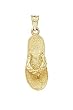 14k Flip-Flop Sandal Pendant