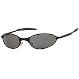Cat-Eye Rubber Tipped Sport Sunglass with Spring Hinge - 6065 by