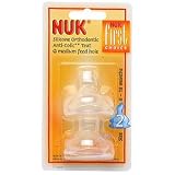 NUK First Choice Silicone Teat - Size 2 - Medium Feed Hole 2