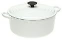 5.5 Quart Round French Oven - White